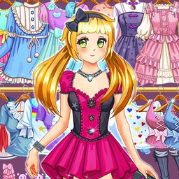 Anime Kawaii Dress Up - Online Games - Cookh5 Game