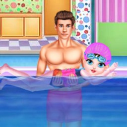 Baby Taylor Learn Swimming online