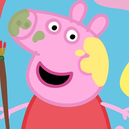 Cute Pigs Paint Box online