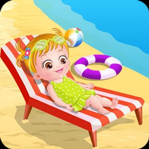 Baby Hazel At Beach online