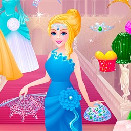 Cinderella Dress Designer - Online Games - Cookh5 Game