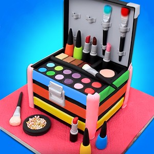 Girl Makeup Kit Comfy Cakes Pretty Box Bakery Game online