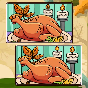 Thanksgiving Spot The Differences online