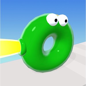 Bouncy Blob Race: Obstacle Course online