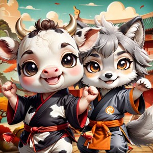 Kung-Fu Little Animals online