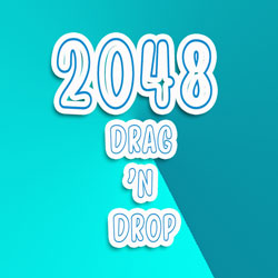 2048 DRAG N DROP online